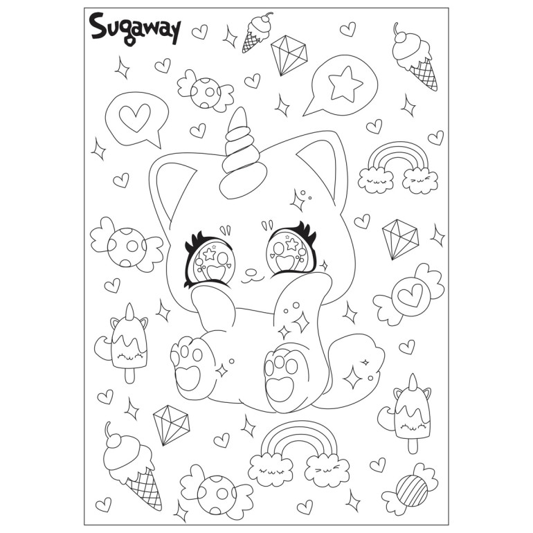 Kitty with Sweets
